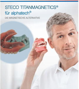 Broschüre Magnetische Prothesen Steco StitanMagnetics