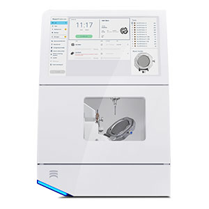 Frontansicht der Fräsmaschine Ceramill Matron Core